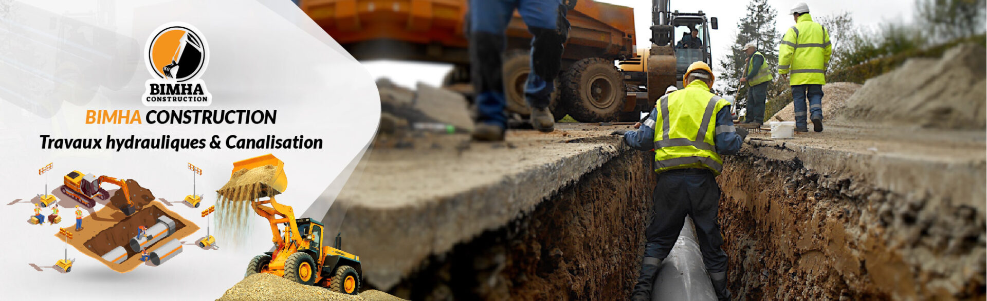 BIMHA CONSTRUCTION – Entreprise de grands travaux hydrauliques, publics ...